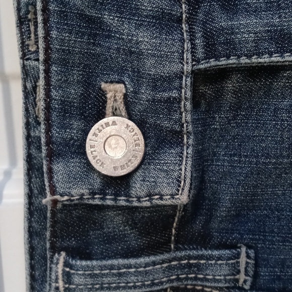 💙White House Black Market💙 - Blue Denim Stretch Mini Skirt - Picture 5 of 14